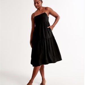 Abercrombie Trapeze Midi Dress